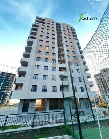 2 սենյականոց բնակարան նորակառույց շենքում Նանսենի փողոցում, 59 ք.մ., 12/14 հարկ, բարձր առաստաղներ