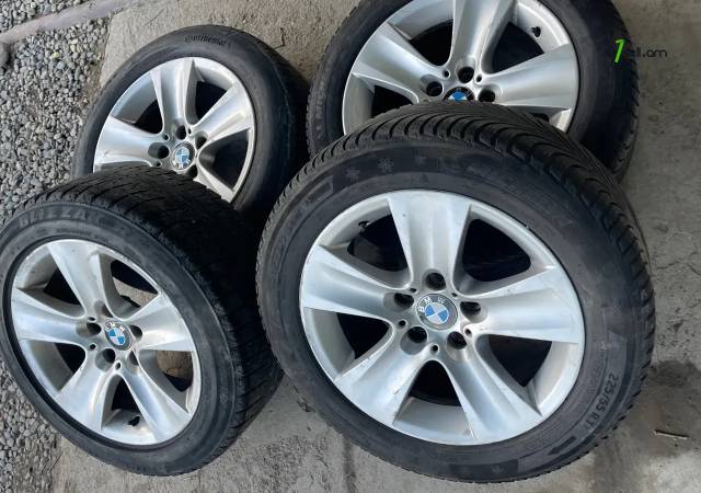 GGG. BMW r17 5x120 Անիվներ անվահեծերով, համասեզոնային անվադողեր, 225/55 R17