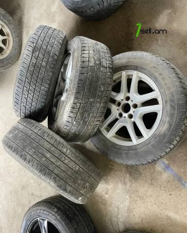 GGG. BMW R17 x5 banntaj անվահեծ ու անվադողեր, 235/65 R17