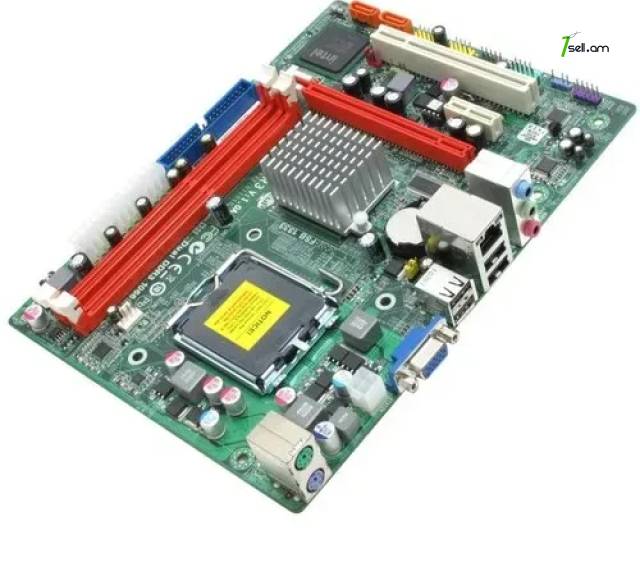 MB LGA 775 ECS G41T-R3 (V1.0A) Matherboard Մայրսալիկ Պլատա G41 Материнская плата mainboard materinka