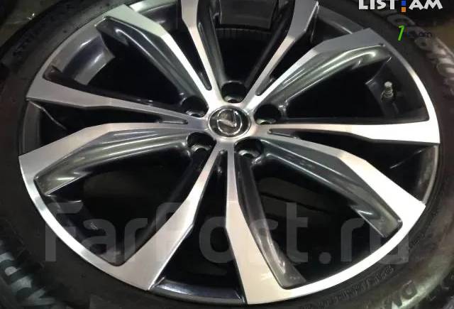 GGG. Lexus 4հատ անվահեծ Օրիգինալ 5x114.3 Համասեզոնային անվադողեր, 235/55 R20
