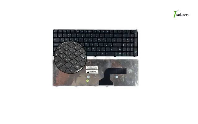 Ստեղնաշար ASUS K52, K52F, K52J, K52JK, G51, G53, G60, G72 notebook Keyboard клавиатура для ноутбука