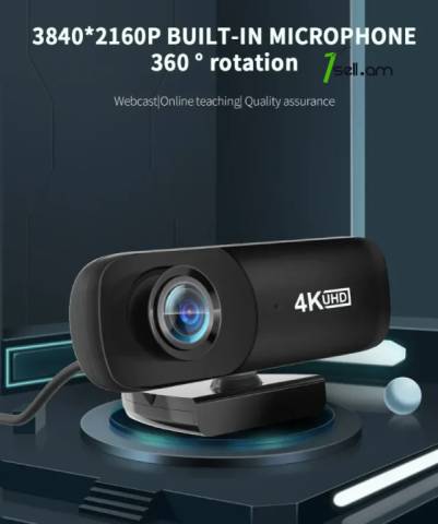 TISHRIC C160 Web camera 4K UHD Վեբ տեսախցիկ 3840x2160 800W p Веб камера
