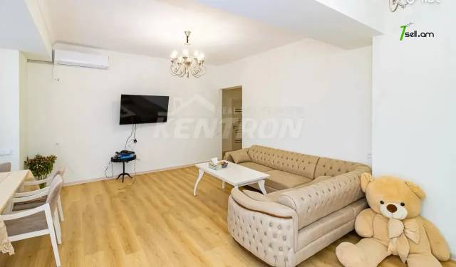 3 սենյականոց բնակարան նորակառույց շենքում Կարապետ Ուլնեցու փողոցում, 105 ք.մ., 7/16 հարկ