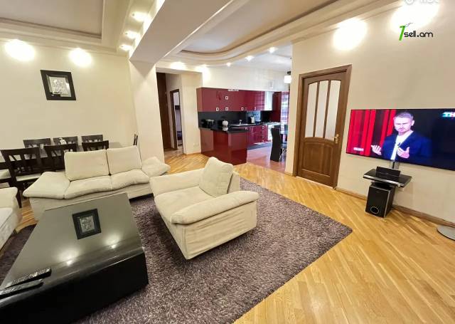 3 սենյականոց բնակարան նորակառույց շենքում Հրաչյա Ներսիսյան փողոցում, 90 քմ, 4/10 հարկ, 2 սանհանգույց