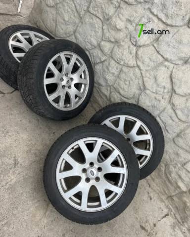 GGG.Անիվներ անվահեծերով, 4 հատ ձմեռային անվադողեր, 255/50 R19 90%