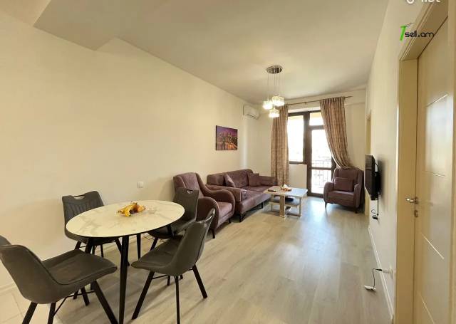 3 սենյականոց բնակարան նորակառույց շենքում Մարո Մարգարյան փողոցում, 59 ք.մ., բարձր առաստաղներ