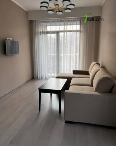 2 սենյականոց բնակարան նորակառույց շենքում Խաչիկ Մուրադյանի փողոցում, 48 ք.մ., բարձր առաստաղներ