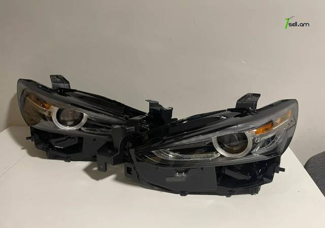 Mazda 6 Առջևի լուսարձակ ֆառ զույգ դեղին Full Led