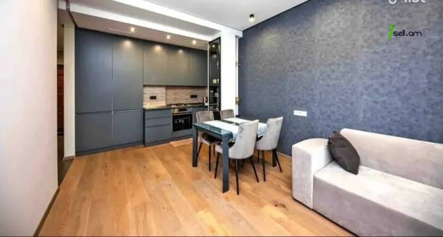 2 սենյականոց բնակարան նորակառույց շենքում Դավիթ Անհաղթի փողոցում, 65 ք.մ., բարձր առաստաղներ