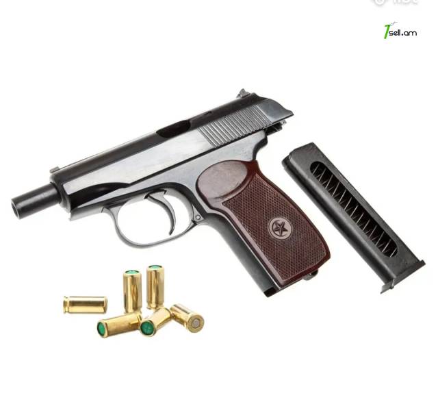 Макаров иж 79 Գազային Ատրճանակ ԳՐԱՄՑՈՒՄՈՎ ռուսական Մակարով մետաղական