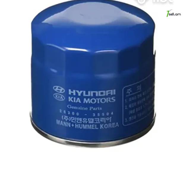 Hyundai Kona 2.0 յուղի ֆիլտր Նոր + Առաքում