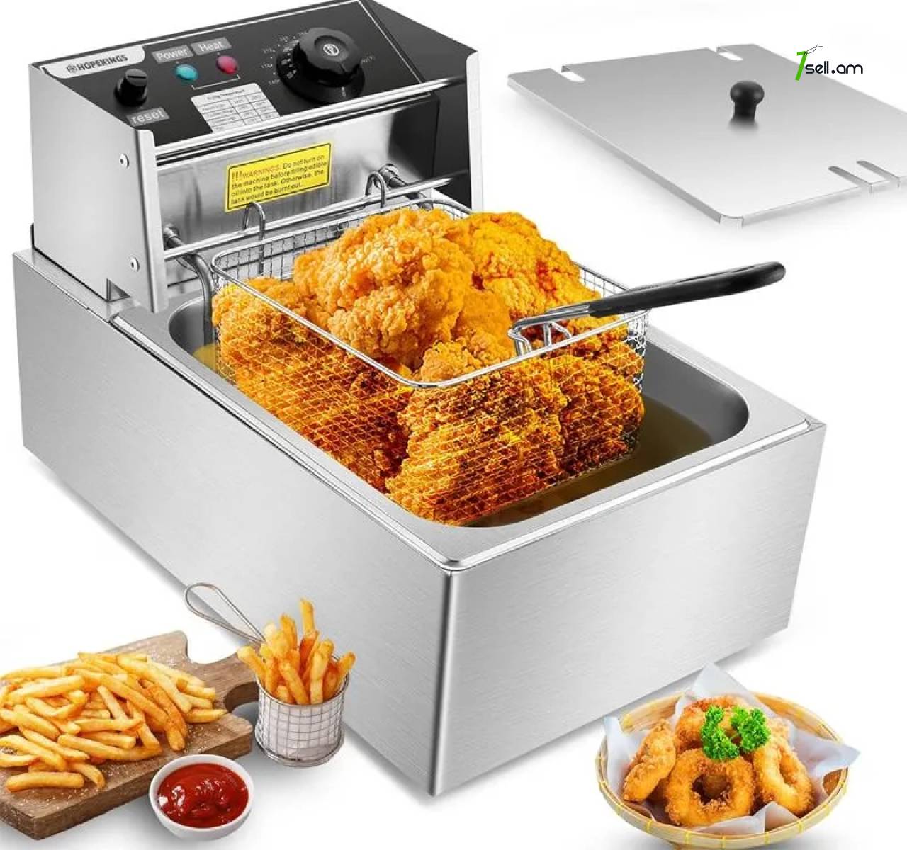 фритюрница  deep fryer, 6L deep fryer,էլեկտրական ֆրի֊հոտ