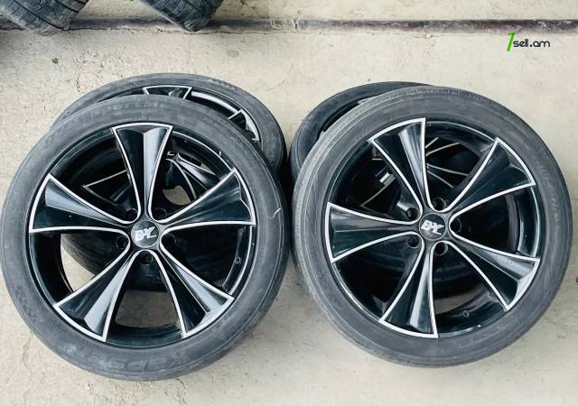 GGG.R17 5x100 Corolla 4հատ Անիվներ անվահեծերով, ամառային անվադողեր, 225/45 R17