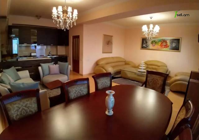 3 սենյականոց բնակարան նորակառույց շենքում Արգիշտի փողոցում, 120 ք.մ., 2 սանհանգույց