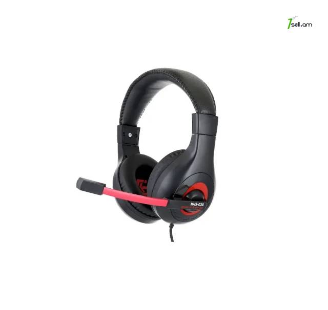 Խաղային ականջակալներ Gembird MHS-G30 Игровая гарнитура наушники gaming headset