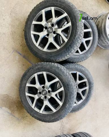 GGG.R15 4x100 4հատ անվահեծ opel, tida, lada