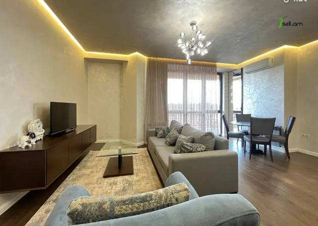 2 սենյականոց բնակարան նորակառույց շենքում, Sasna Tsrer Street, 70 քմ, 11/18 հարկ, բարձր առաստաղներ