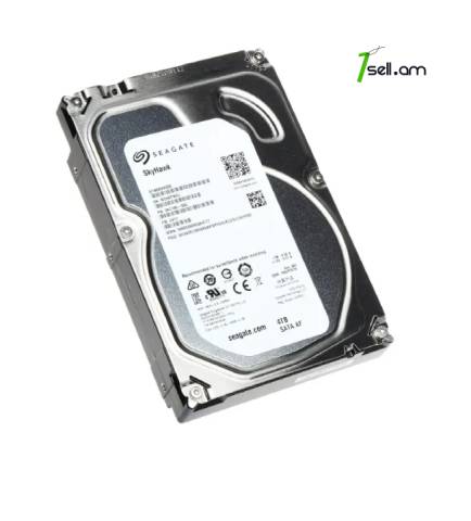 4 TB կոշտ սկավառակ Жёсткий диск Hard Drive Seagate SURVEILLANCE 4TB 5900U/Min 64MB SATA III ST4000VX000 3.5