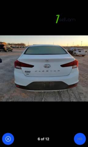 Hyundai Elantra, 2019 г.Մասեր