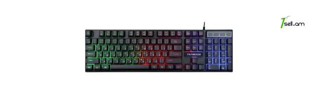 Խաղային RGB ստեղնաշար Гарнизон GK GAMING игровая клавиатура gaming keyboard