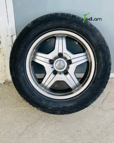 AMG 4 հատ Yokohama Անիվներ անվահեծերով, համասեզոնային անվադողեր, 285/55 R18