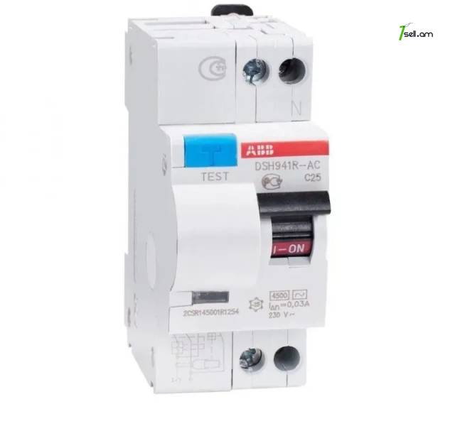 ABB ապահովիչներ, UZO, DIF, Ժամ ռելե 1F + 3F, ավտոմատ անջատիչներ