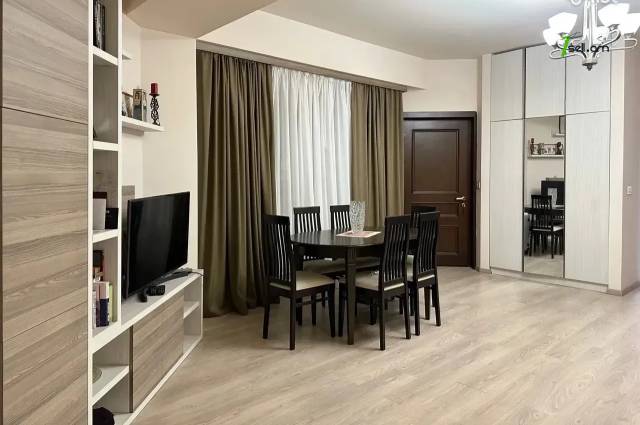 2 սենյականոց բնակարան նորակառույց շենքում Լեոյի փողոցում, 62 ք.մ., 6/18 հարկ, բարձր առաստաղներ