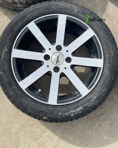 GGG.R15 4x100 4հատ Opel, Tida, Lada Անիվներ անվահեծերով անվադողեր, 195/65 R15