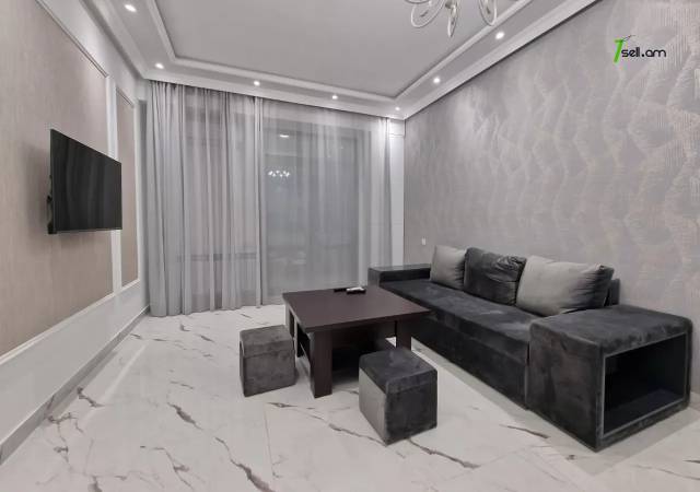 2 սենյականոց բնակարան նորակառույց շենքում Հովսեփ Արղության փողոցում, 59 ք.մ., բարձր առաստաղներ