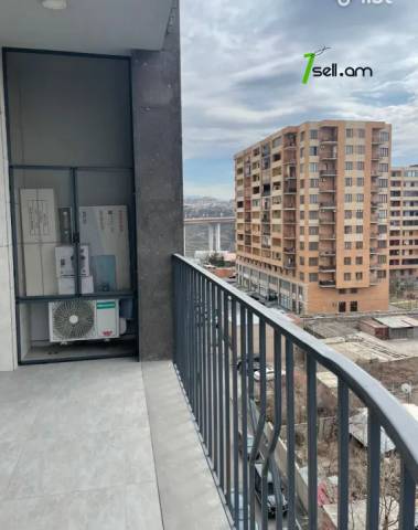 2 սենյականոց բնակարան նորակառույց շենքում Անաստաս Միկոյանի փողոցում, 64 ք.մ., բարձր առաստաղներ