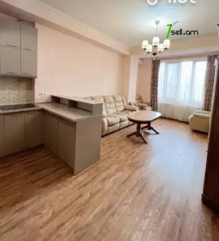 2 սենյականոց բնակարան նորակառույց շենքում Ադոնցի փողոցում, 45 ք.մ., բարձր առաստաղներ