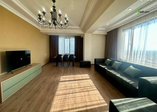 4 սենյականոց բնակարան նորակառույց շենքում Թերլեմեզյանի փողոցում, 130 քմ, 10/15 հարկ, 2 սանհանգույց