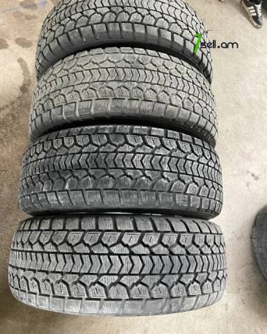 GGG.R18 4հատ Lexus LX, Անիվներ անվահեծերով, ձմեռային անվադողեր, DUNLOP 275/60/R18 90%