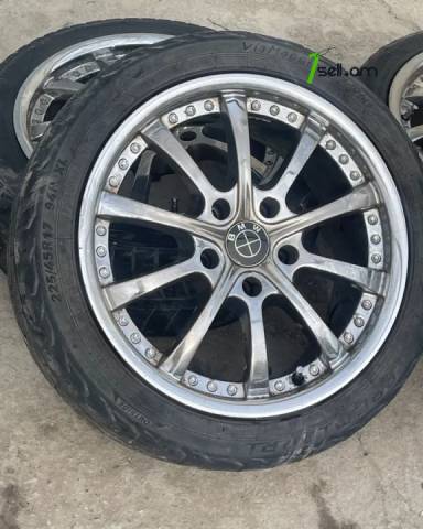 GGG. BMW R17 Անիվներ անվահեծերով, համասեզոնային անվադողեր, 225/45 R17