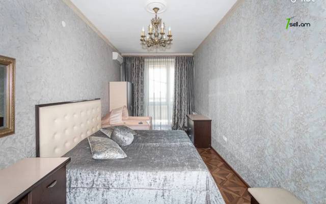 3 սենյականոց բնակարան նորակառույց շենքում Նաիրի Զարյան փողոցում, 113 ք.մ., բարձր առաստաղներ