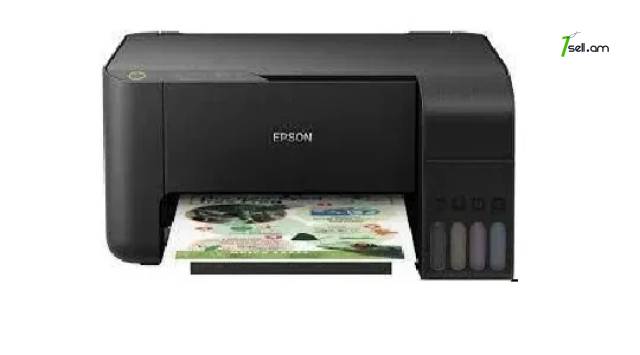 3in1 Epson L3100 գունավոր տպիչ принтер цветной printer color print xerox scan print