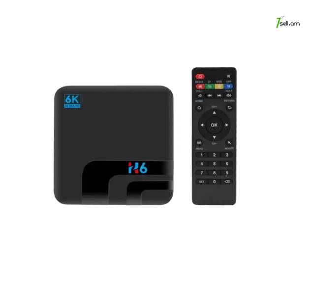 H6 Smart TV Box Android 9.0 UHD 4K Медиаплеер 6K HDR RAM 4ГБ ROM 32ГБ