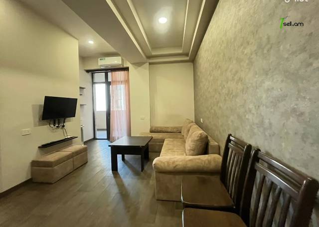 2 սենյականոց բնակարան նորակառույց շենքում Կոմիտասի պողոտայում, 55 ք.մ., բարձր առաստաղներ, 7/17 հարկ