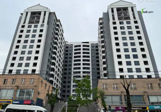 2 սենյականոց բնակարան նորակառույց շենքում Պարույր Սևակի փողոցում, 70 ք.մ., 7/15 հարկ