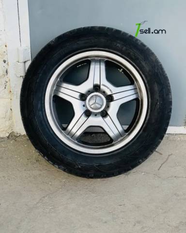 AMG 4 հատ Yokohama Անիվներ անվահեծերով, համասեզոնային անվադողեր, 285/55 R18