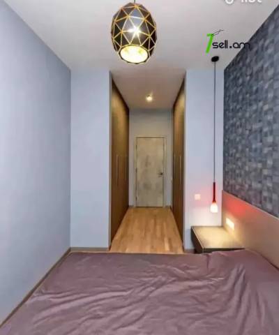 2 սենյականոց բնակարան նորակառույց շենքում Դավիթ Անհաղթի փողոցում, 65 ք.մ., բարձր առաստաղներ