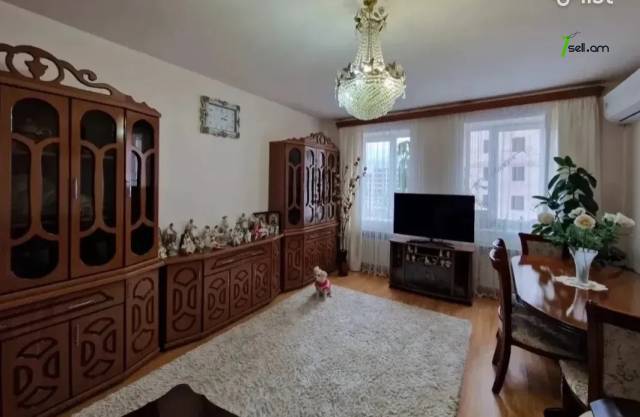 3 սենյականոց բնակարան նորակառույց շենքում Գյուրջյան փողոցում, 75 քմ, 8/14 հարկ, կապիտալ վերանորոգված