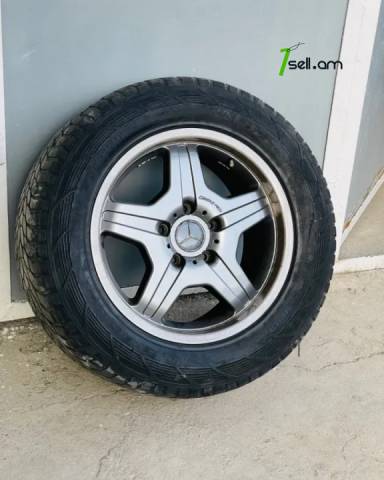 AMG 4 հատ Yokohama Անիվներ անվահեծերով, համասեզոնային անվադողեր, 285/55 R18