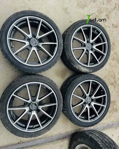 GGG. AMG r18 Անիվներ անվահեծերով, անվադողեր 245/40 R18