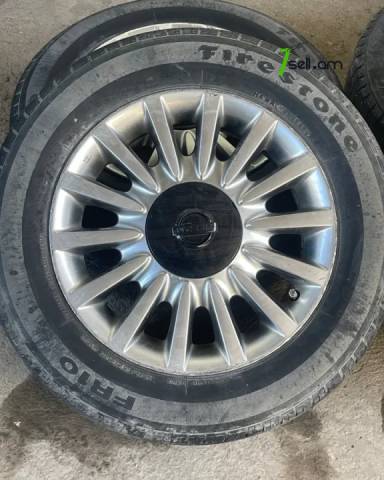 GGG.R16 5x114.3 4հատ անվահեծ Օրիգինալ Nissan