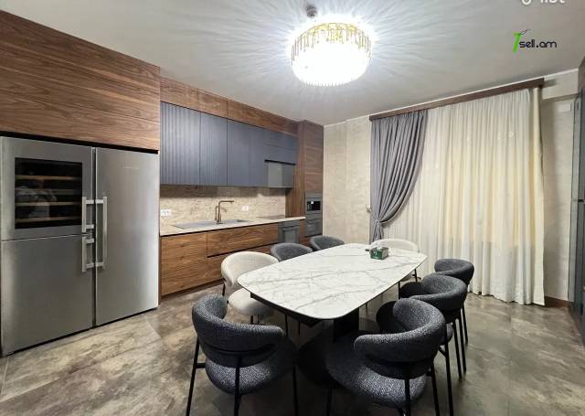 4 սենյականոց բնակարան նորակառույց շենքում Հյուսիսային պողոտայում, 180 ք.մ., 2 սանհանգույց